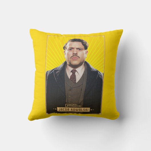 Jacob Kowalski Character Graphic クッション (裏面)