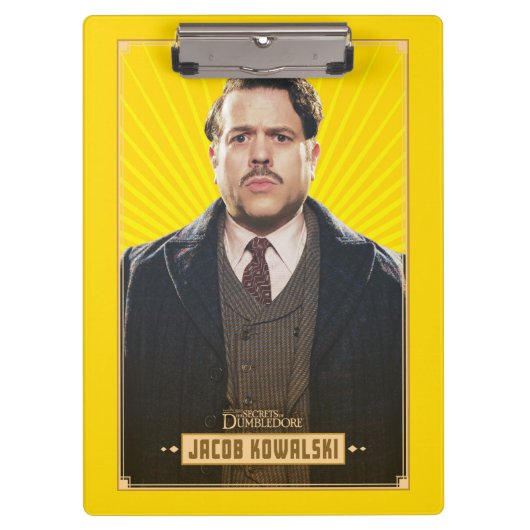 Jacob Kowalski Character Graphic クリップボード (正面)
