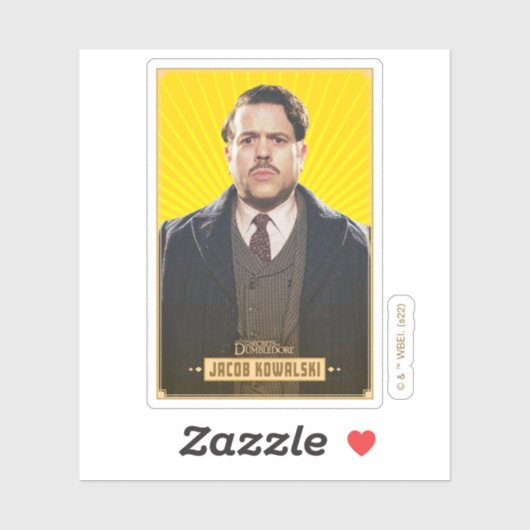 Jacob Kowalski Character Graphic シール (シート)