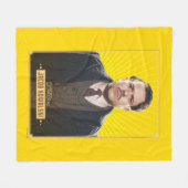 Jacob Kowalski Character Graphic フリースブランケット (正面(横))