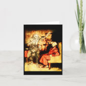 Jacob Marley Ghost Scrooge Bah Humbug Christmas Ca カード (正面)