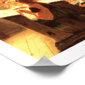 Jacob Taanmanによる絵画旧教室の風景 ポスター (角)