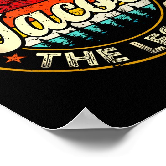 Jacob The Man The Myth The Legend D Name  ポスター (角)