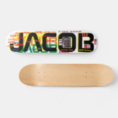 JACOB VAN JMT 7 3/4" スケートボードデッキ (横)