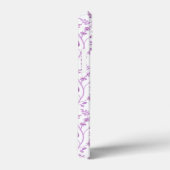 Jacobeanフローラ繰り返しパターンのピン（白） Case-Mate iPhoneケース (裏面 / 右)
