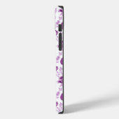 Jacobeanフローラ繰り返しパターンのピン(白) Case-Mate iPhoneケース (裏面 / 左)