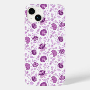 Jacobeanフローラ繰り返しパターンのピン（白） Case-Mate iPhone 14 Plusケース