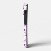 Jacobeanフローラ繰り返しパターンのピン(白) Case-Mate iPhoneケース (裏面 / 左)