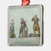 Jacobinの編機械 メタルオーナメント (左)