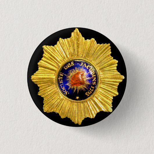 jacobinクラブバッジ 缶バッジ (正面)