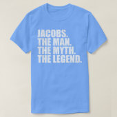 JacobsJacobsファミリ名Jacobs姓Jacobs S Tシャツ (デザイン正面)