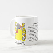 Jacobson、起源、意味および頂上 コーヒーマグカップ (正面左)