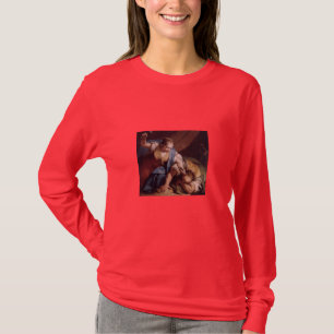 Jacopo Amigoni、JaelおよびSiseraのファインアートのワイシャツ Tシャツ