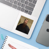 Jacopo Bassano – 髭のある男のポートレート シール (ノートパソコンとiPhone)