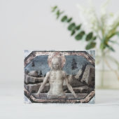 Jacopo Belliniによる墓の中のキリスト ポストカード (スタンド正面)