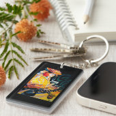 Jacqmotte Caf�のヴィンテージPosterEurope キーホルダー (正面右)