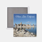 Jacqueline KruseによるMono Lake Californiaマグネット マグネット (正面/裏面)