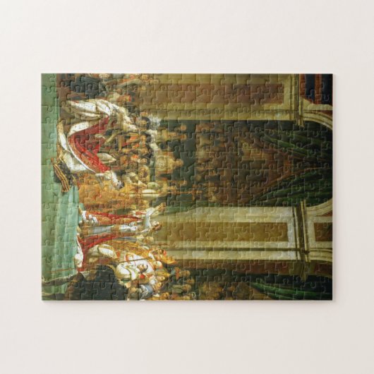 Jacques Louis David The Consecration Of Napoleon ジグソーパズル (横)