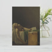 Jacques-Louis David - The Death of Marat 招待状 (スタンド正面)