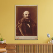 Jacques Offenbach (1819-80)、ドイツの作曲家、ポート キャンバスプリント (インサイチュ (リビング))