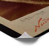 Jacques Offenbach (1819-80)、ドイツの作曲家、ポート ポスター (角)