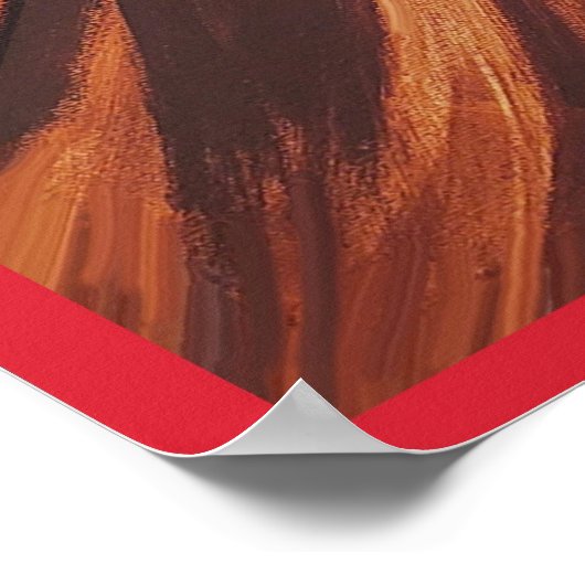 JADによるザレファス絵を描未亡人（神への信頼） ポスター (角)