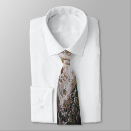 JADネックタイNo.2による「グリーンリップル」 ネクタイ