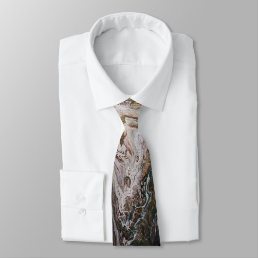 JADネックタイNo.2による「グリーンリップル」 ネクタイ (タイ)