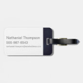 JadeアールデコACCIO™ Spellグラフィック ラゲッジタグ (裏面横)