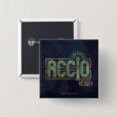 JadeアールデコACCIO™ Spellグラフィック 缶バッジ (正面&裏面)