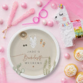 JADEボホデザートカボススコッツデール前のベール ペーパープレート (パーティー)