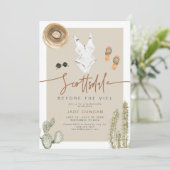 JADEボホデザートカボススコッツデール前のベール 招待状 (スタンド正面)