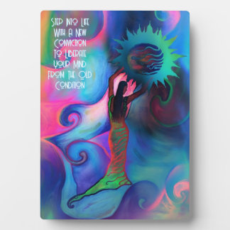 JADE解放卓上プレートとイーゼル フォトプラーク