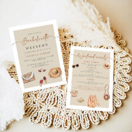 JADE ボヘミアンナパ ワインカントリー バチェロレッテ 招待状