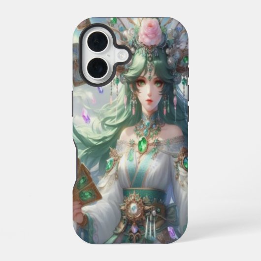 Jade Anima Iphone/Ipod Case iPhone 16ケース (裏面)