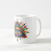 Jade Dawn Triangle Coffee Mug コーヒーマグカップ (正面右)