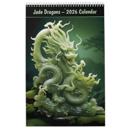 Jade Dragons – 2026 Calendar カレンダー