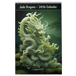 Jade Dragons – 2026 Calendar カレンダー
