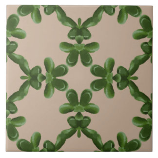 Jade Lattice in Beige タイル