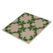 Jade Lattice in Beige タイル (側面)