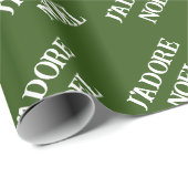 J'adoreノールクリスマスラッピング紙 ラッピングペーパー (ロールコーナー)