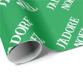 J'adoreノールクリスマスラッピング紙 ラッピングペーパー (ロールコーナー)