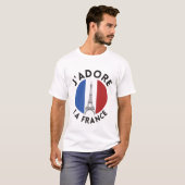 J'adore la France Tシャツ (正面フル)