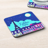 J'adore Paris -ファンタジーパリ満月の下 コースター (左側)