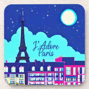 J'adore Paris -ファンタジーパリ満月の下 コースター