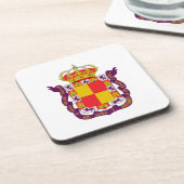 Jaénの紋章付き外衣 コースター (左側)