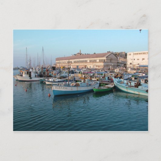 Jaffaの古い都市 ポストカード (正面)