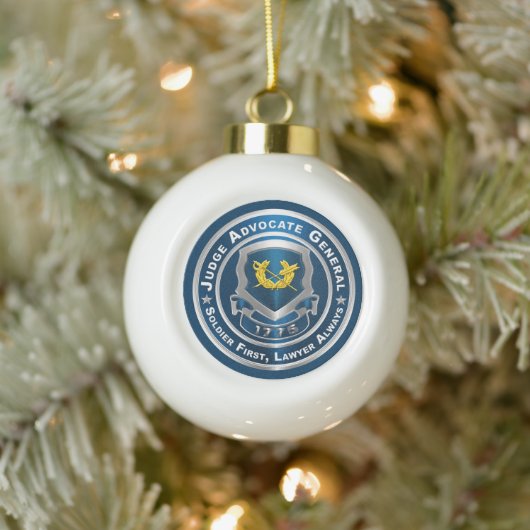 JAGジャッジ・アドヴォケート・ジェネラル セラミックボールオーナメント (ツリー)