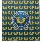 JAG総隊の審査員 シャワーカーテン (正面)