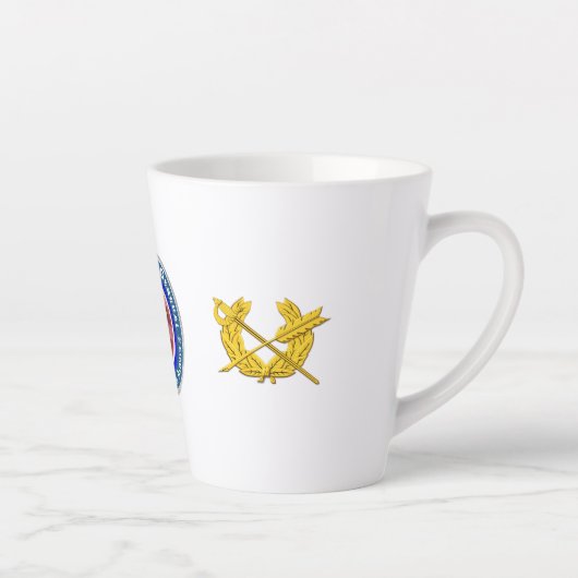 JAG軍事総監支援軍判事 カフェラテマグ (右)